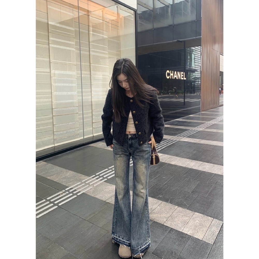 ［台中現貨⚡️］202511小資💘千金小香風～毛呢質感短版外套 $890 4色-細節圖7