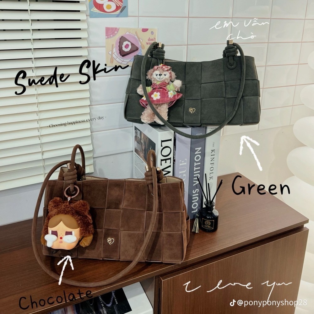 台中現貨 泰國Pony包品牌  KE-EA編織包  pony全系列任2顆折100-細節圖5