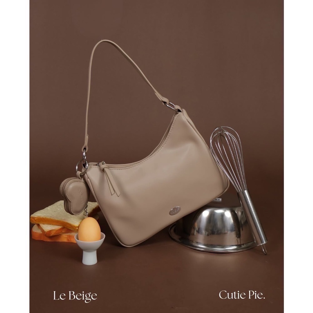 台中現貨 泰國8angles包品牌 cutie pie  送愛心小包 麂皮PU 拉鍊hobo腋下包 多背法-規格圖11