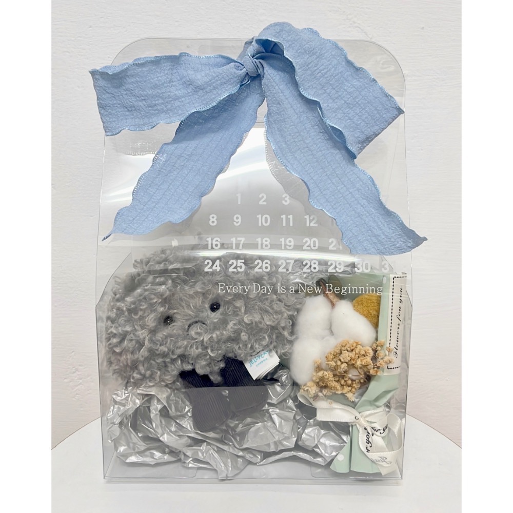 台中現貨⚡️氣噗噗烏雲☁️ 預購溫柔白雲Jellycat吊飾/鑰匙圈-細節圖4