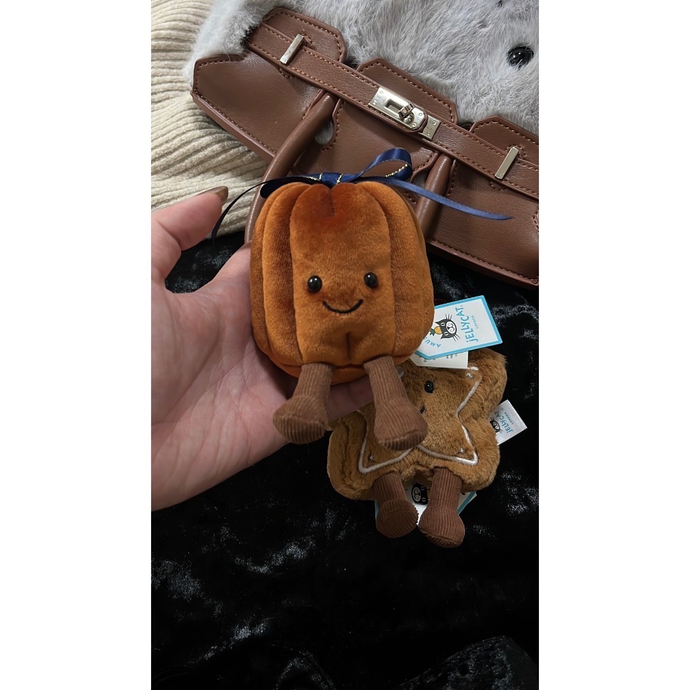 台中現貨⚡️Jellycat 🇫🇷法國限定可麗露娃娃 可以改吊飾-細節圖3