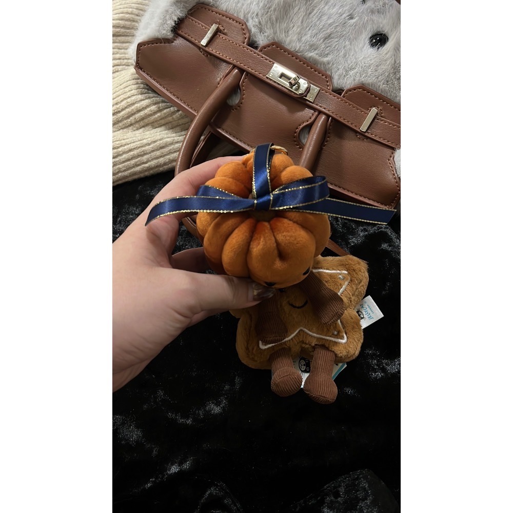 台中現貨⚡️Jellycat 🇫🇷法國限定可麗露娃娃 可以改吊飾-細節圖4