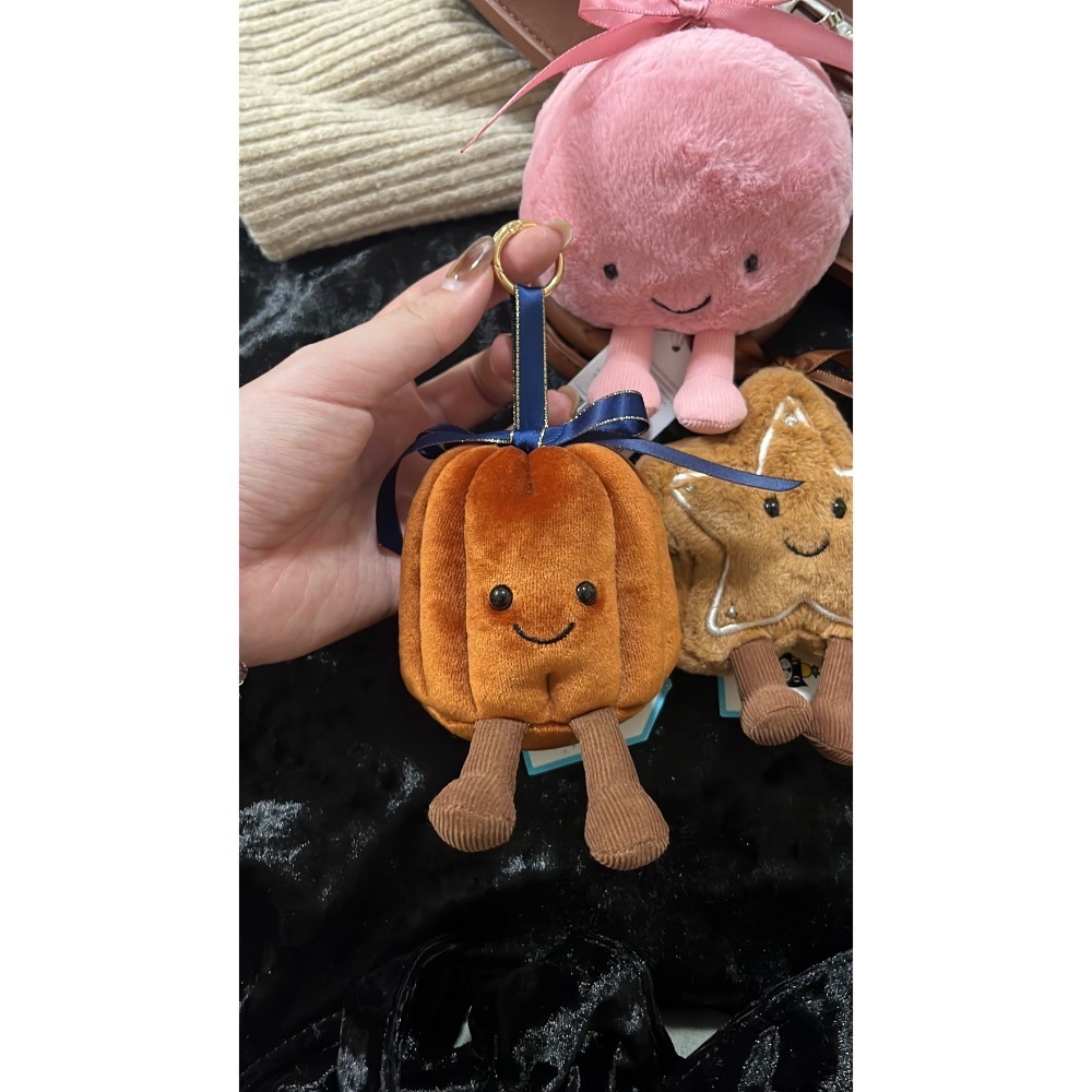 台中現貨⚡️Jellycat 🇫🇷法國限定可麗露娃娃 可以改吊飾-細節圖5