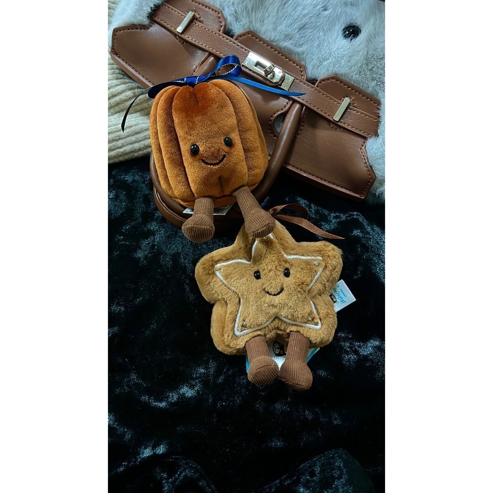 台中現貨⚡️Jellycat 🇫🇷法國限定可麗露娃娃 可以改吊飾-細節圖6