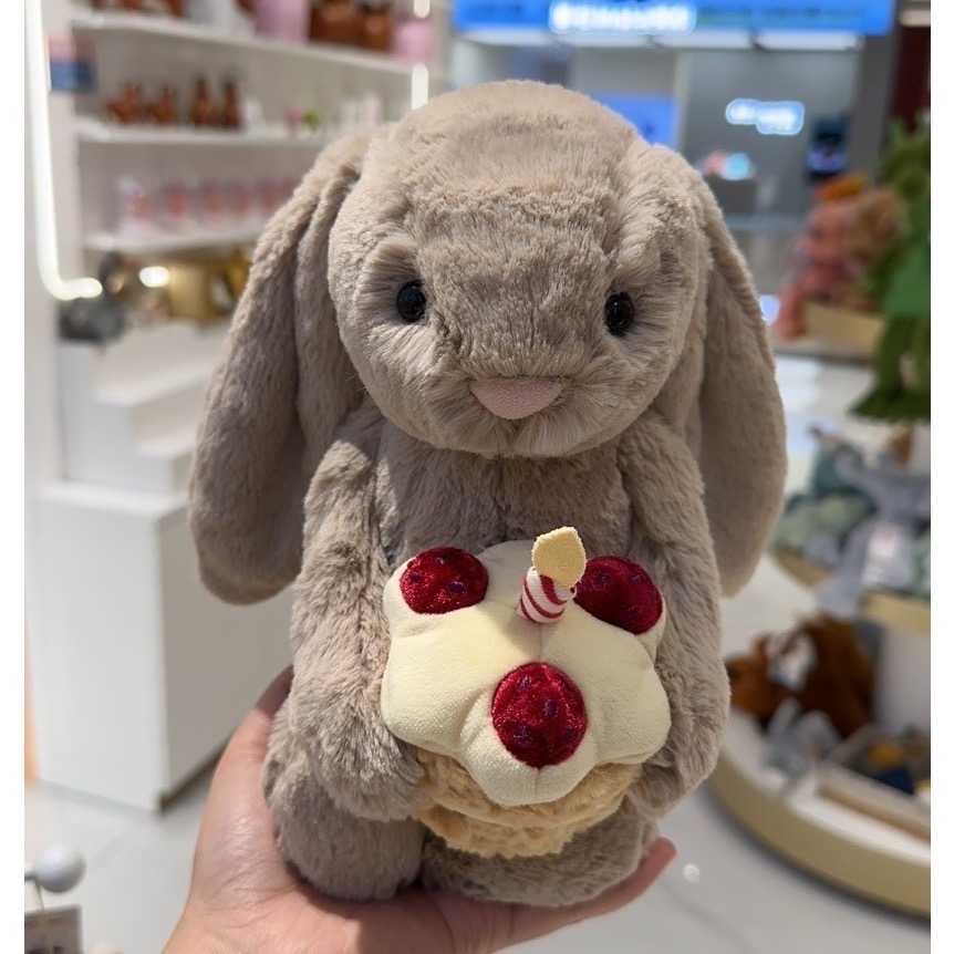 台中現貨 Jellycat生日蛋糕兔🎂 & 生日蛋糕娃娃-細節圖3