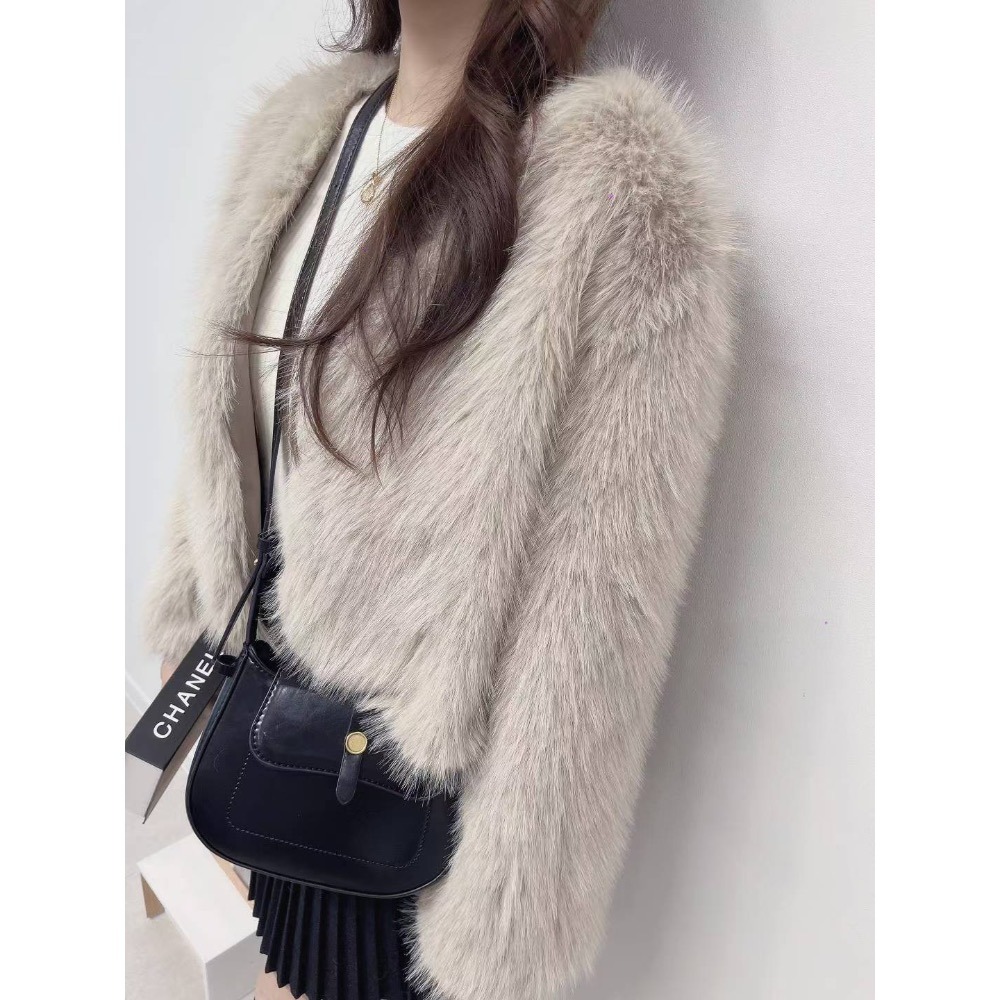 202511百元正韓🇰🇷高貴不貴 毛毛貴氣假皮草外套 3色-規格圖8