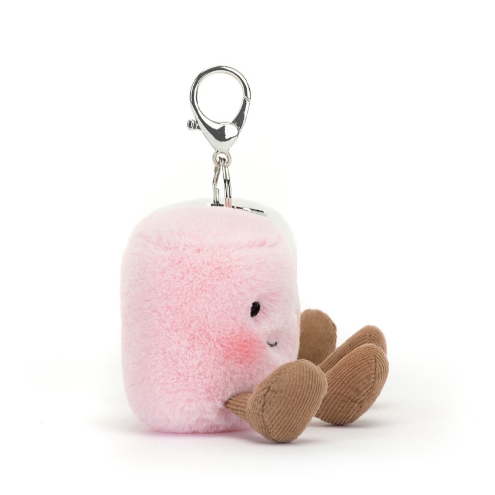 台中現貨⚡️JELLYCAT🍬棉花糖雙胞胎吊飾-細節圖2