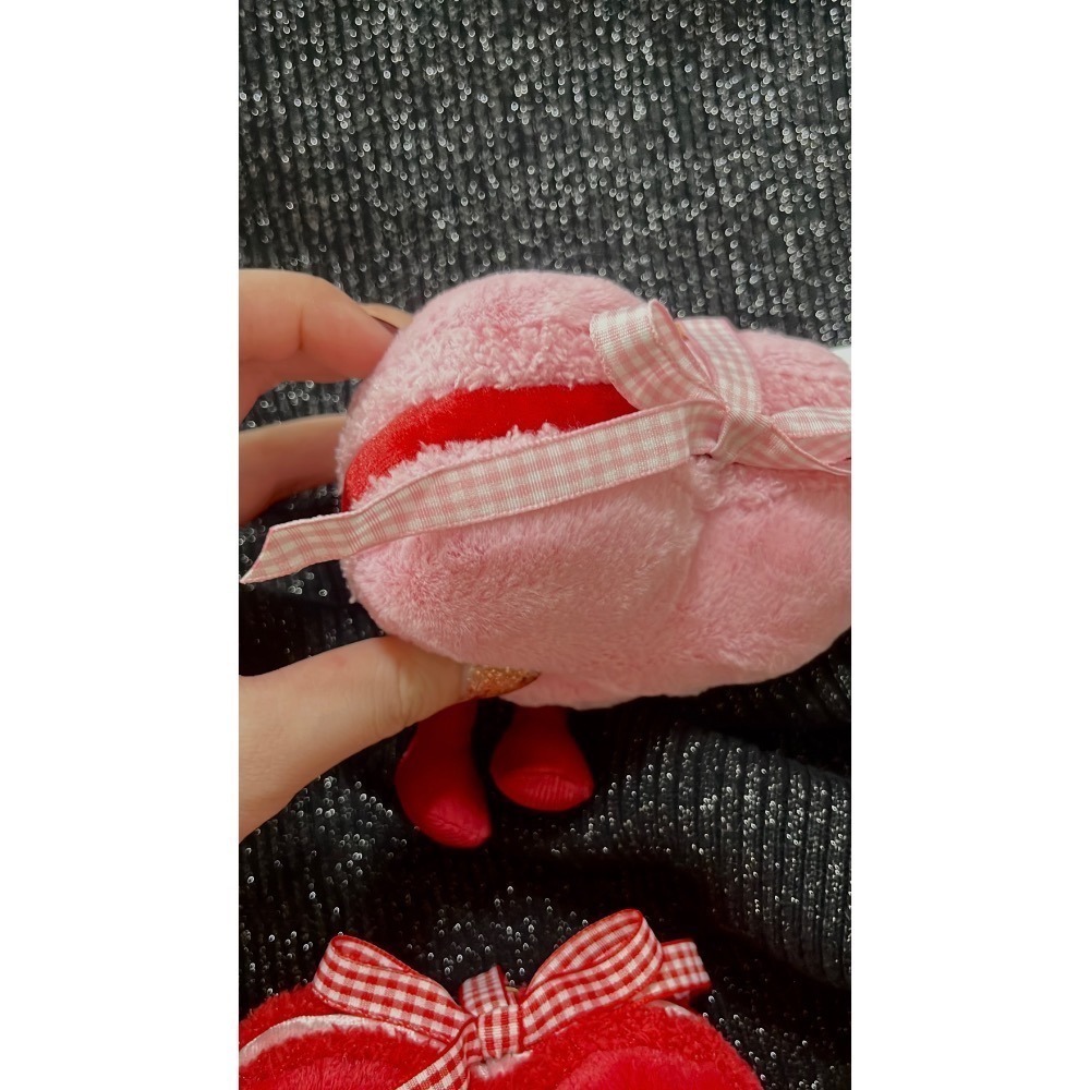 Jellycat 情人節限定愛心馬卡龍 可以改吊飾-細節圖3