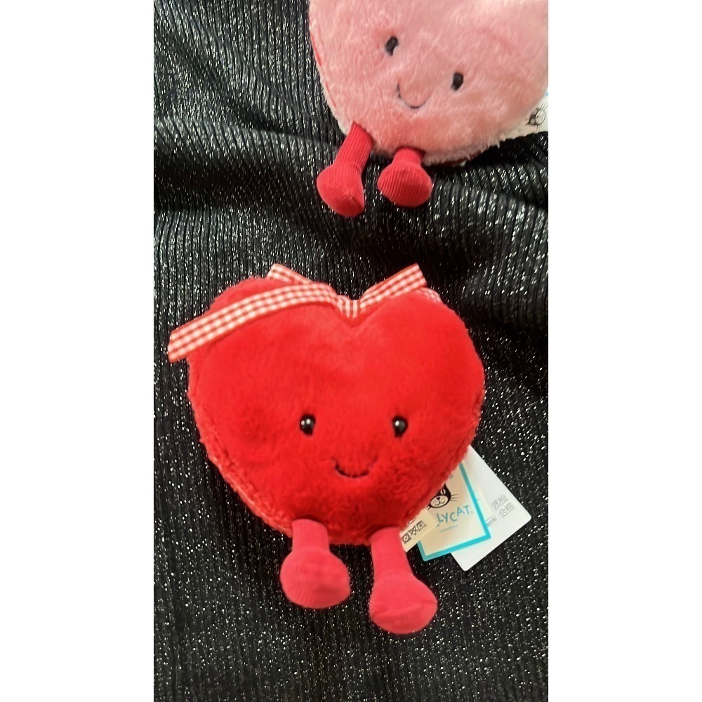 台中現貨⚡️Jellycat 情人節限定愛心馬卡龍 可以改吊飾-細節圖6