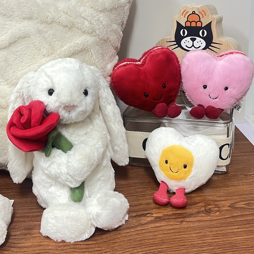 台中現貨⚡️Jellycat 情人節限定💘愛心蛋改吊飾 含防塵袋+吊卡保護套-細節圖2