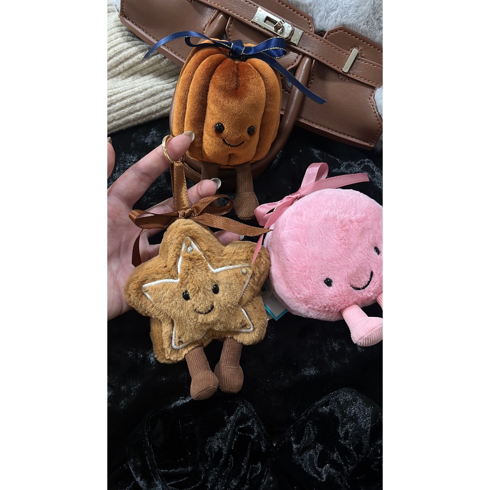 台中現貨⚡️Jellycat 🎄聖誕限定 薑餅星星🌟 可以改吊飾-細節圖7