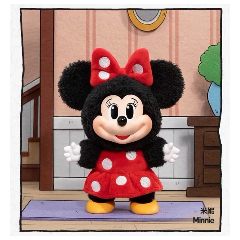 台中現貨⚡️確定款🆕泡泡瑪特正品‼️米妮唐老鴨黛西🎀 米奇家族可愛在一起系列鑰匙扣米奇家族萌玩偶系列公仔新-細節圖5