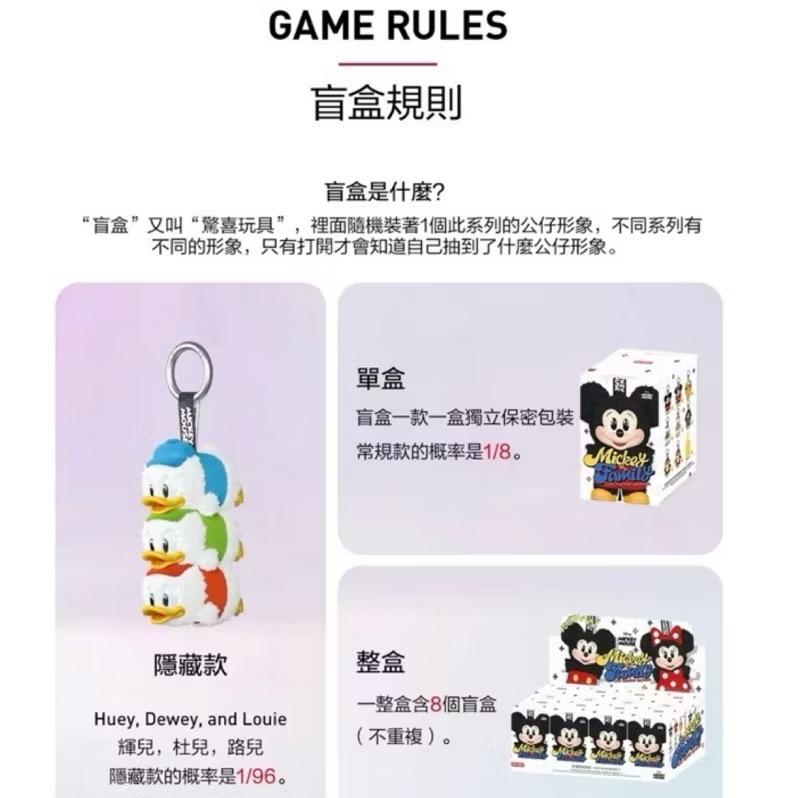 台中現貨⚡️確定款🆕泡泡瑪特正品‼️米妮唐老鴨黛西🎀 米奇家族可愛在一起系列鑰匙扣米奇家族萌玩偶系列公仔新-細節圖9