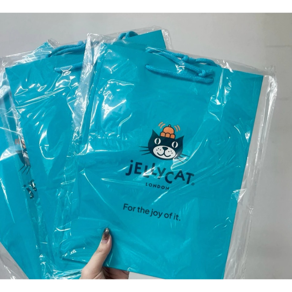 台中現貨⚡️Jellycat 品牌紙袋與防塵袋、透明提盒-細節圖2