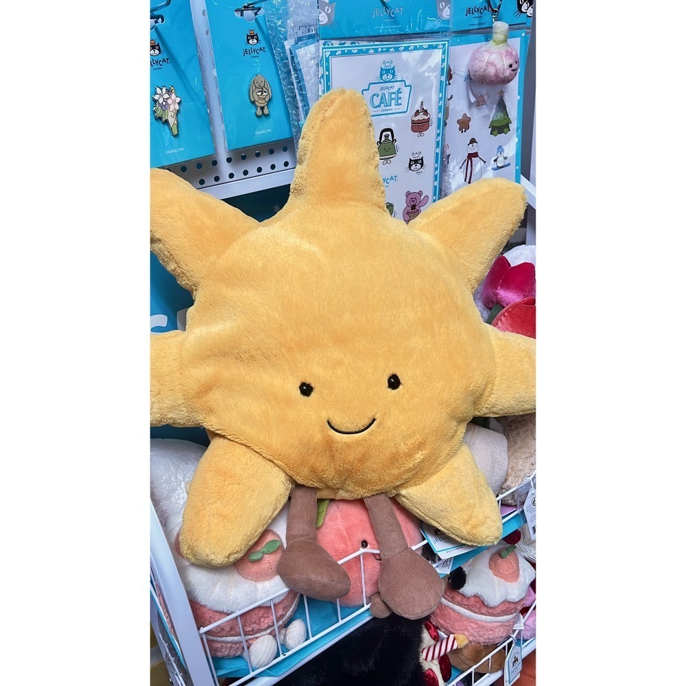 Jellycat 正品 太陽 月亮娃娃 含防塵袋🌜/45.31公分 Amuseable Sun Moon-細節圖2