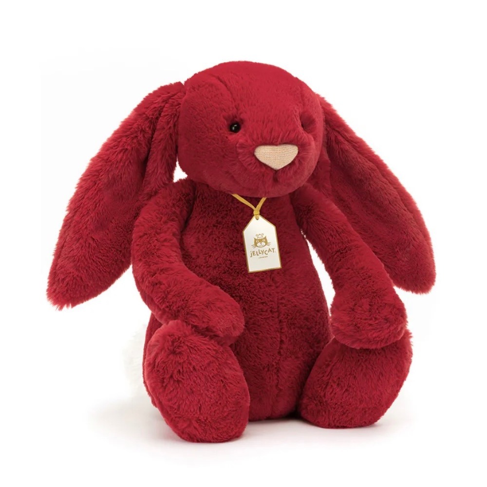 台中現貨⚡️Jellycat 51cm 史嘉莉 米色拿鐵碎花 邦尼兔-金標史嘉莉$4680