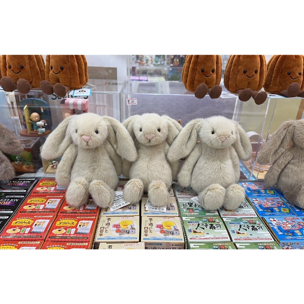2026春季新品🌻Jellycat 燕麥牛奶色系 三色兔兔們 S邦尼兔-細節圖4
