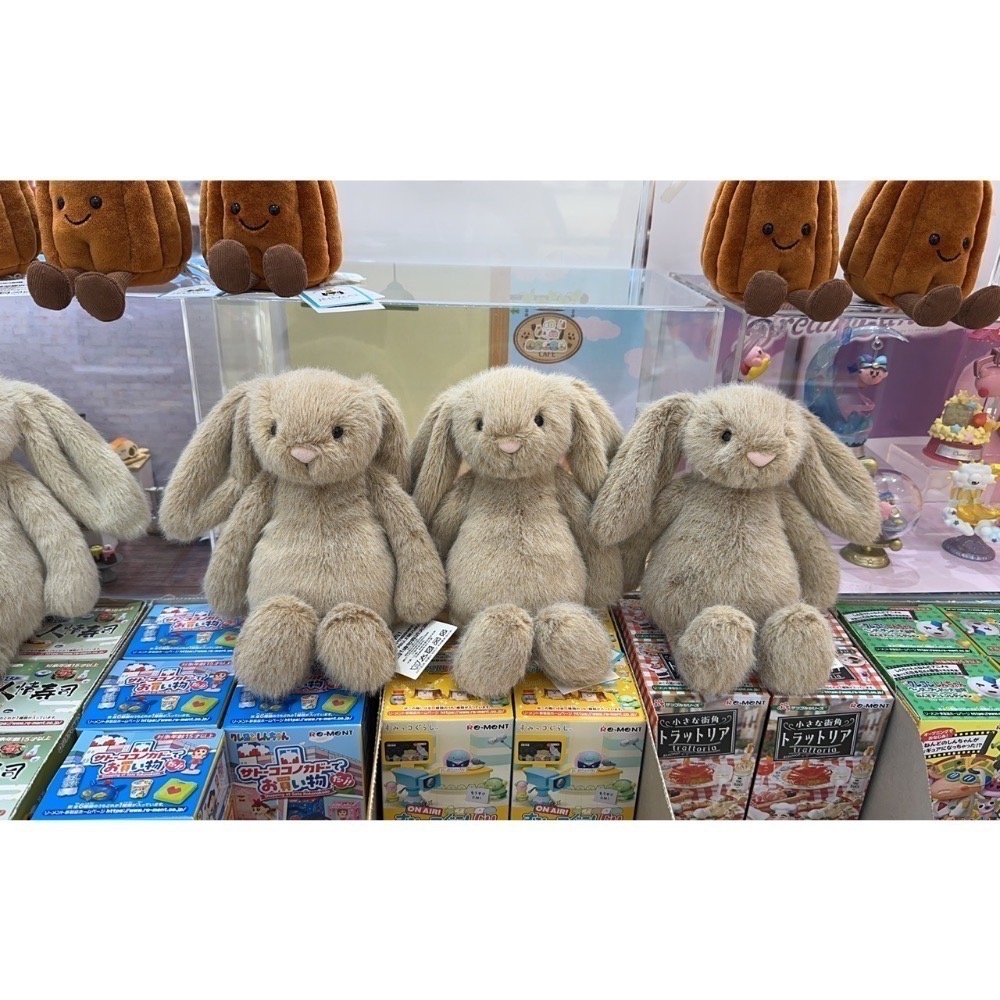 台中現貨 2026春季新品18🌻Jellycat 燕麥牛奶色系 三色兔兔們 S邦尼兔-細節圖5