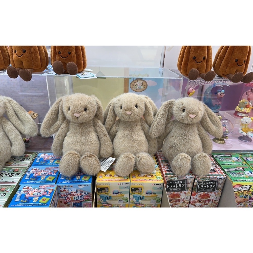 台中現貨 2026春季新品18🌻Jellycat 燕麥牛奶色系 三色兔兔們 S邦尼兔-規格圖11