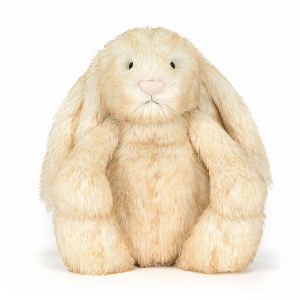 即將抵台 SPRING 春日潦草兔 華麗款🇬🇧 jELLYCAT 兔子 51 LUXE 2026 含吊卡保護套-細節圖5
