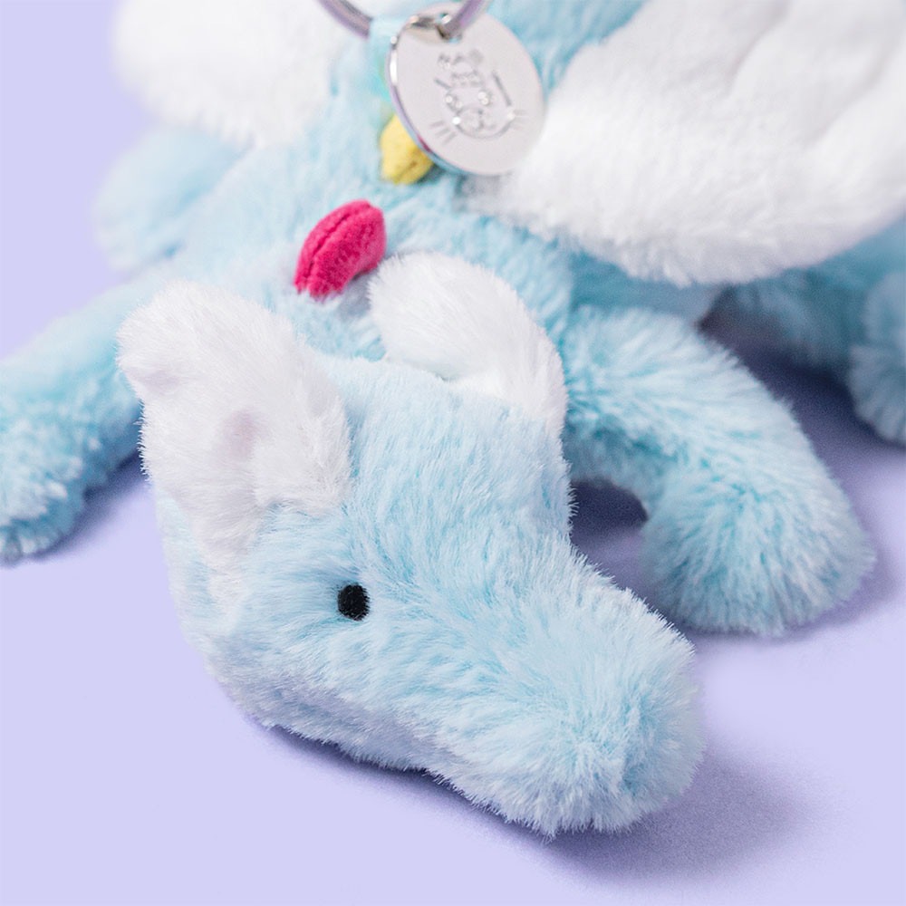 台中現貨 正品Jellycat 天空龍吊飾 包包吊飾 2026新款 Sky Dragon Bag Charm-細節圖5