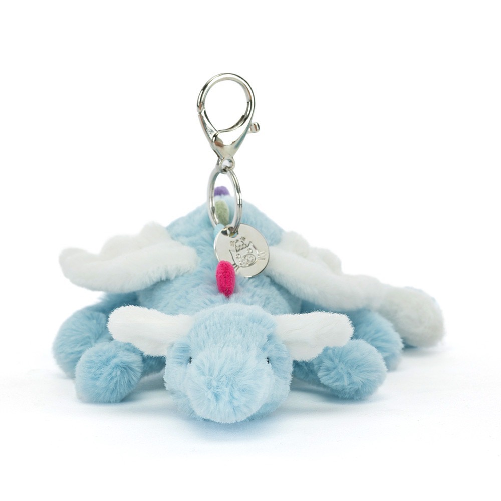 台中現貨 正品Jellycat 天空龍吊飾 包包吊飾 2026新款 Sky Dragon Bag Charm-細節圖8