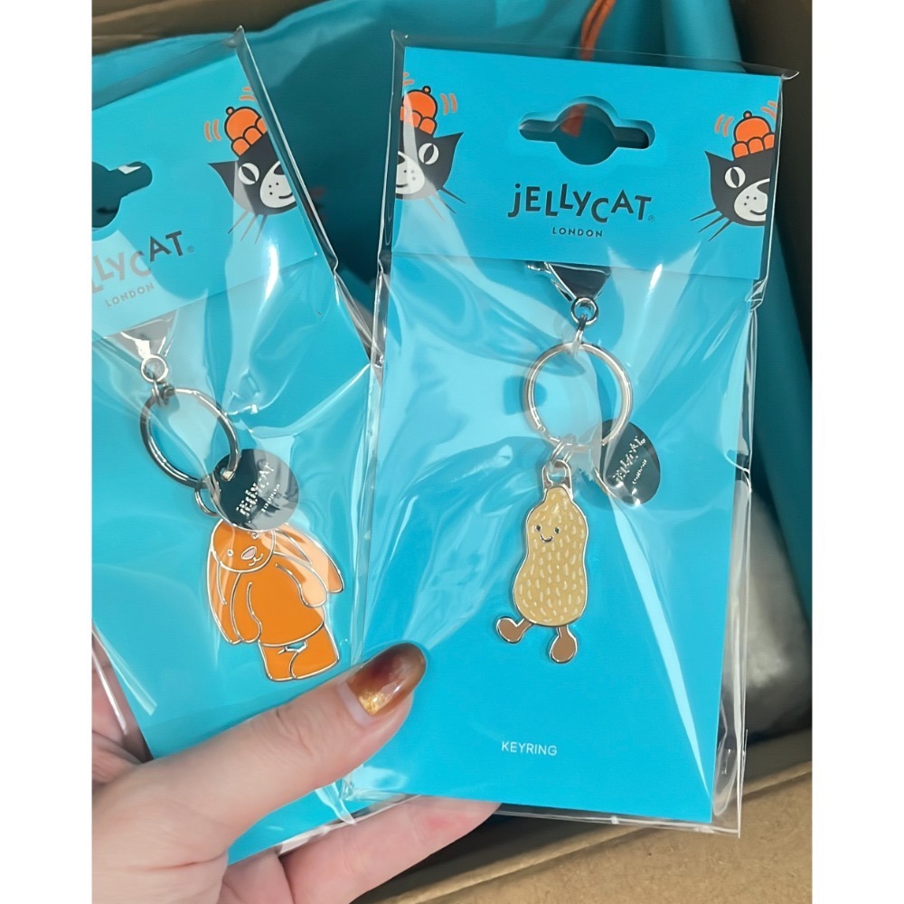 台中現貨⚡️Jellycat 正品 會員限定 立體鑰匙圈 青蛙 烏龜 玫瑰花束 愛心蛋 情人節限定-規格圖11