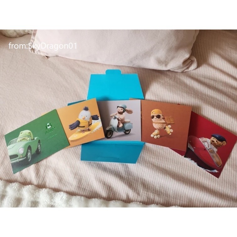 英雄明信片組