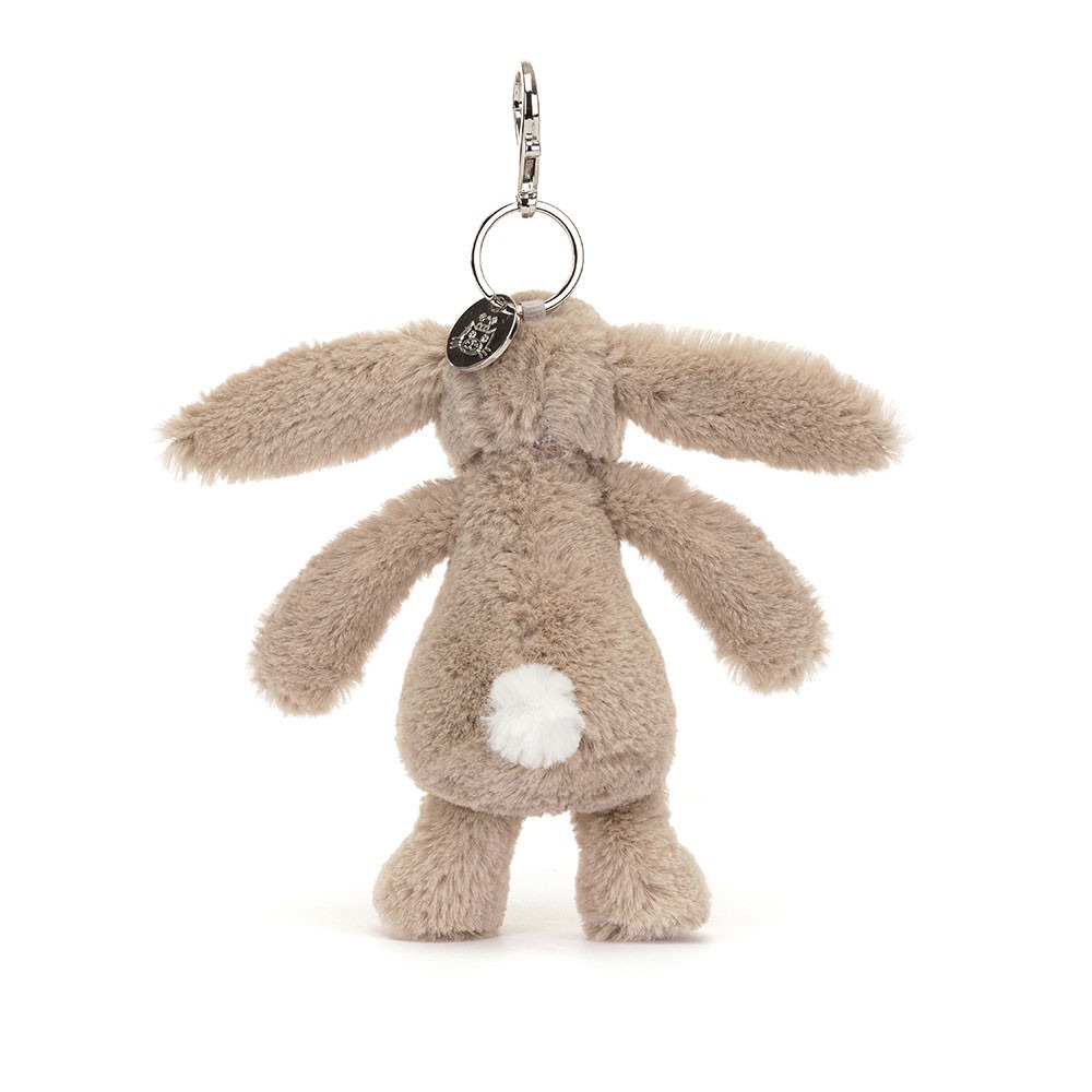 台中現貨 米碎花兔吊飾含吊卡保護套 防塵袋 Blossom Beige Bunny ＇Petal＇ Bag Charm-細節圖7