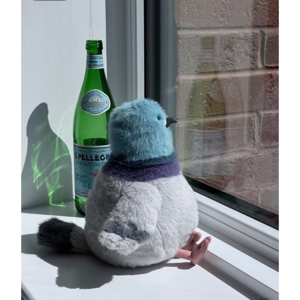 台中正品現貨⚡️Jellycat 正品 紐約限定 鴿子娃娃 Strutton Pigeon-細節圖5