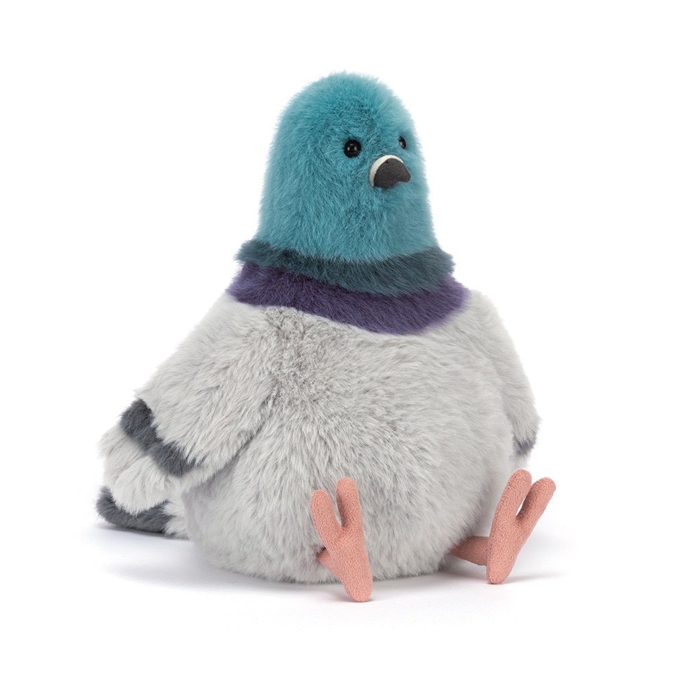 台中正品現貨⚡️Jellycat 正品 紐約限定 鴿子娃娃 Strutton Pigeon-細節圖6