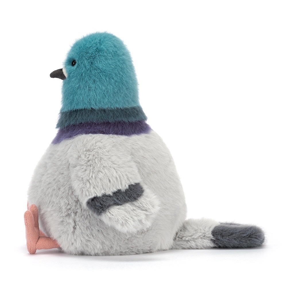 台中正品現貨⚡️Jellycat 正品 紐約限定 鴿子娃娃 Strutton Pigeon-細節圖8