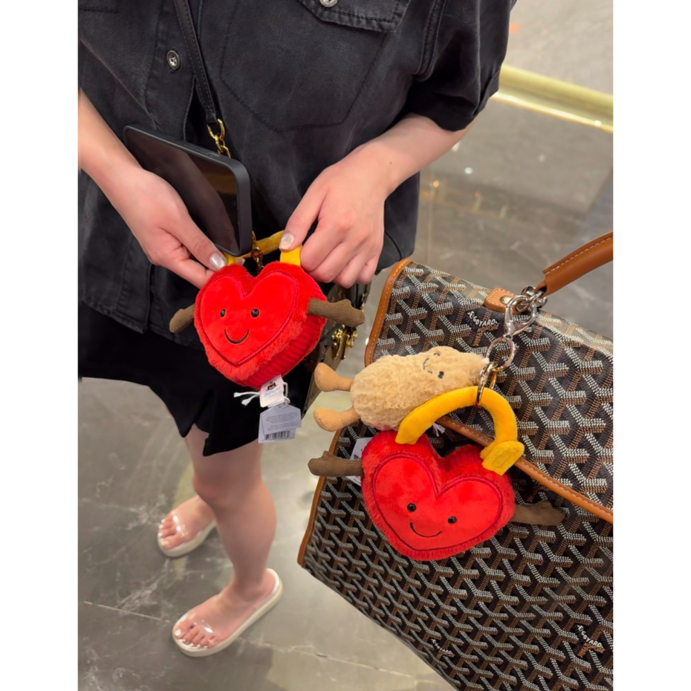 台中正品現貨⚡️退休款 Jellycat 正品 愛情鎖 同心鎖  買一送一 Love Locks-細節圖4