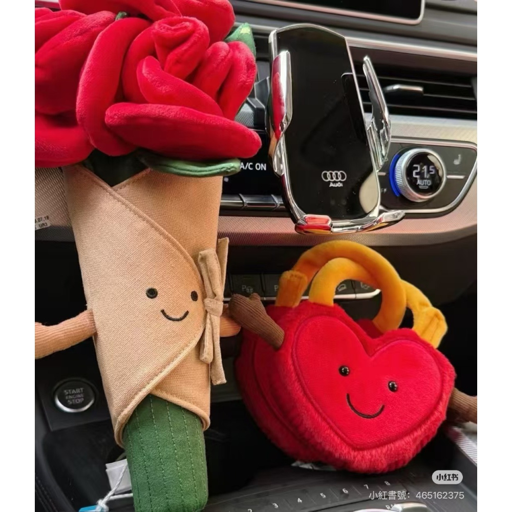 台中正品現貨⚡️退休款 Jellycat 正品 愛情鎖 同心鎖  買一送一 Love Locks-細節圖6