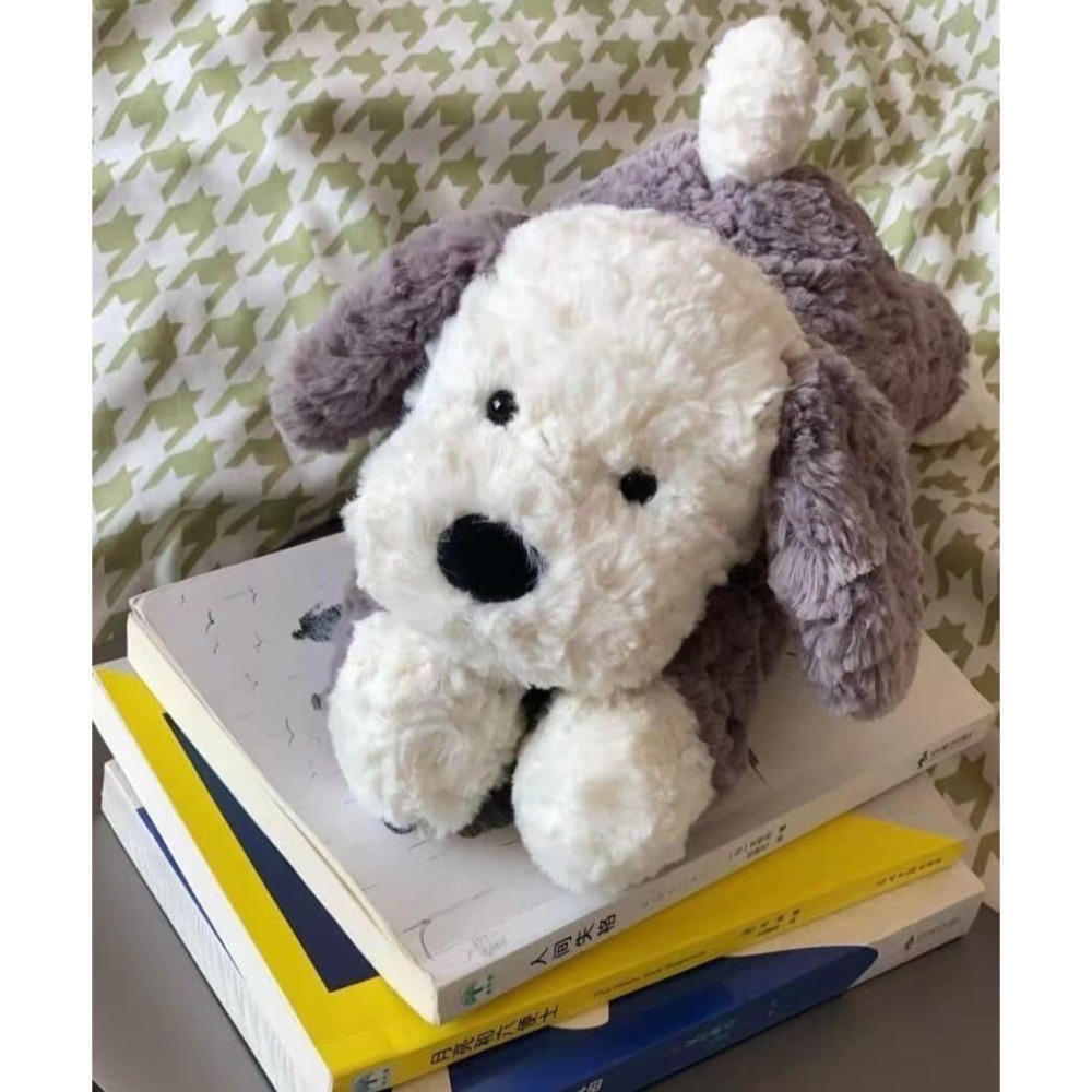 台中現貨 牧羊犬含防塵袋 天花板帕恰狗 Jellycat Tumblie Sheep Dog  31cm