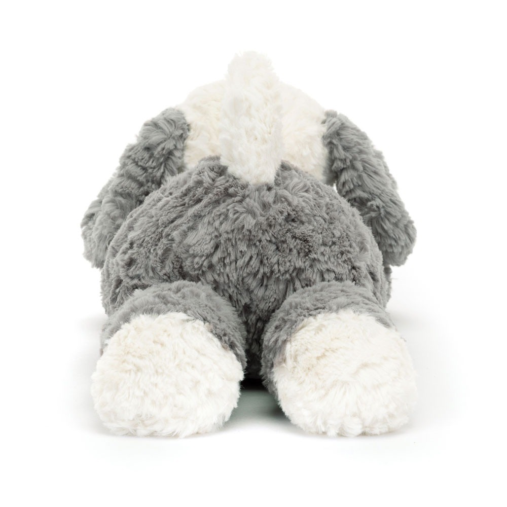 台中現貨 牧羊犬含防塵袋 天花板帕恰狗 Jellycat Tumblie Sheep Dog  31cm-細節圖4