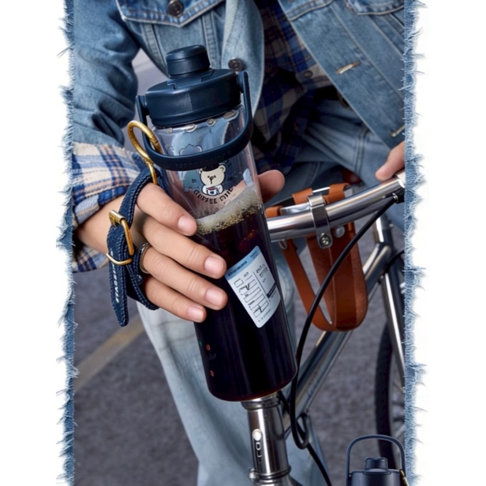 其他款式預購🔥星巴克正品✨丹寧星咖系列 中國限定 2026 3月新品 牛仔丹寧刺繡流蘇金屬鏈杯套 不鏽鋼保溫杯-細節圖3