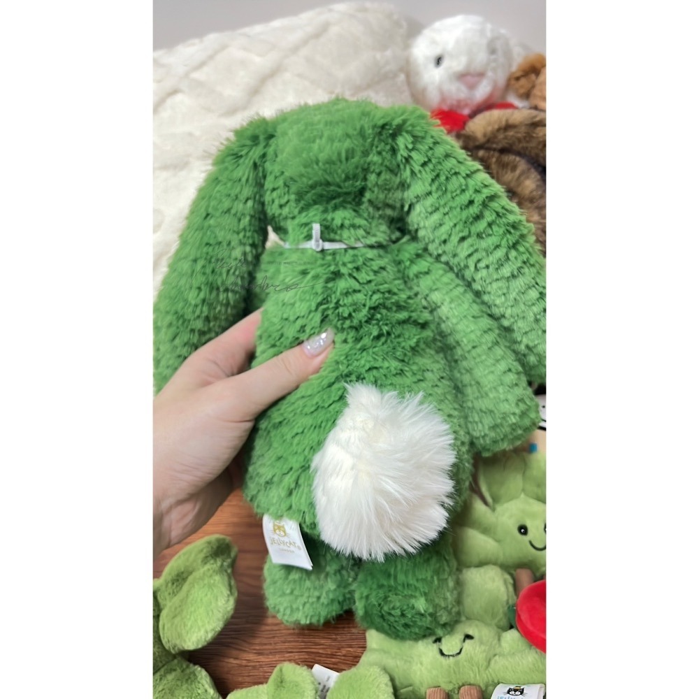 台中正品現貨⚡️愛爾蘭限定 三葉草 幸運草 Jellycat Bláthnaid Bunny Original 31-細節圖5