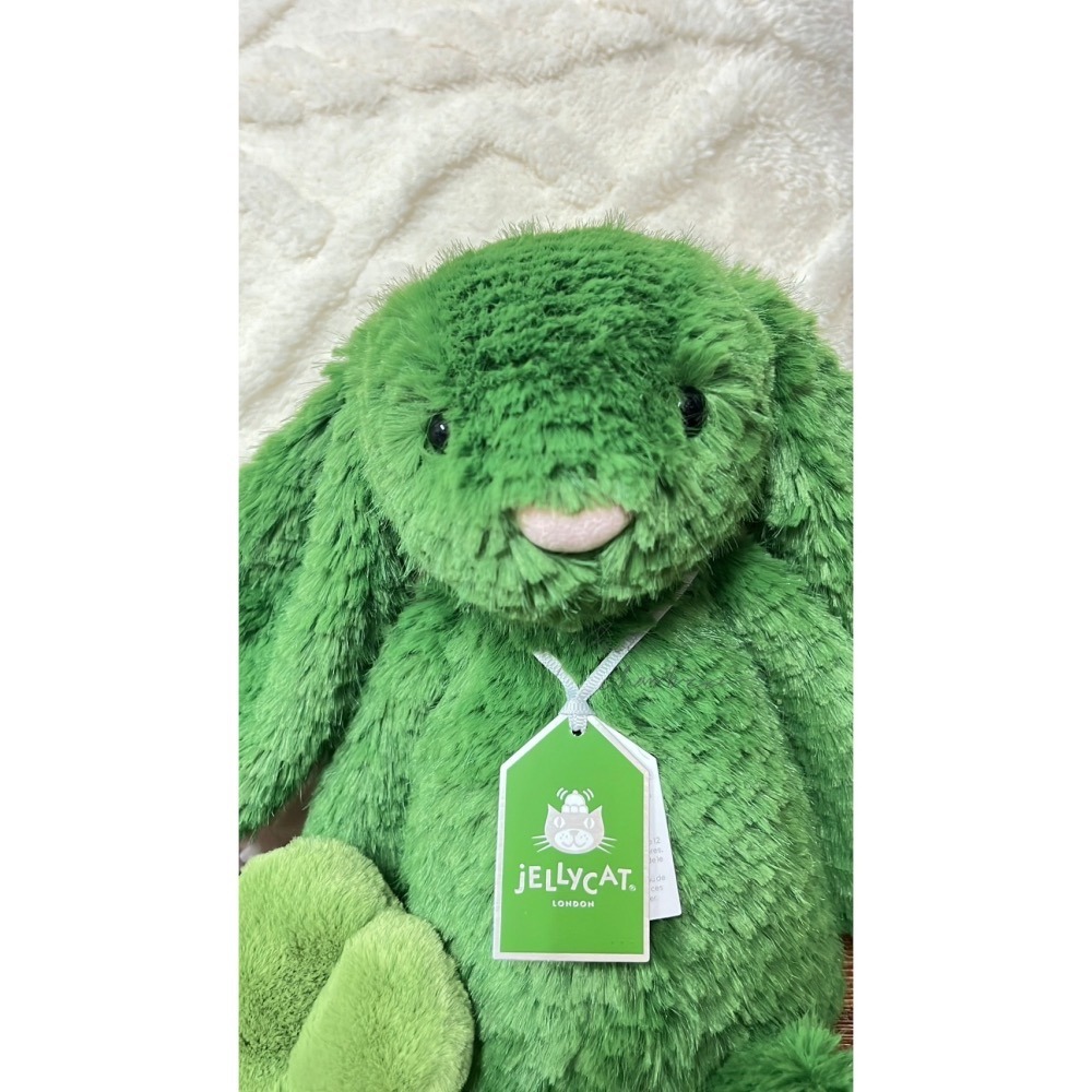 台中正品現貨⚡️愛爾蘭限定 三葉草 幸運草 Jellycat Bláthnaid Bunny Original 31-細節圖8