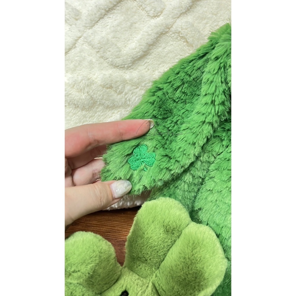 台中正品現貨⚡️愛爾蘭限定 三葉草 幸運草 Jellycat Bláthnaid Bunny Original 31-細節圖9