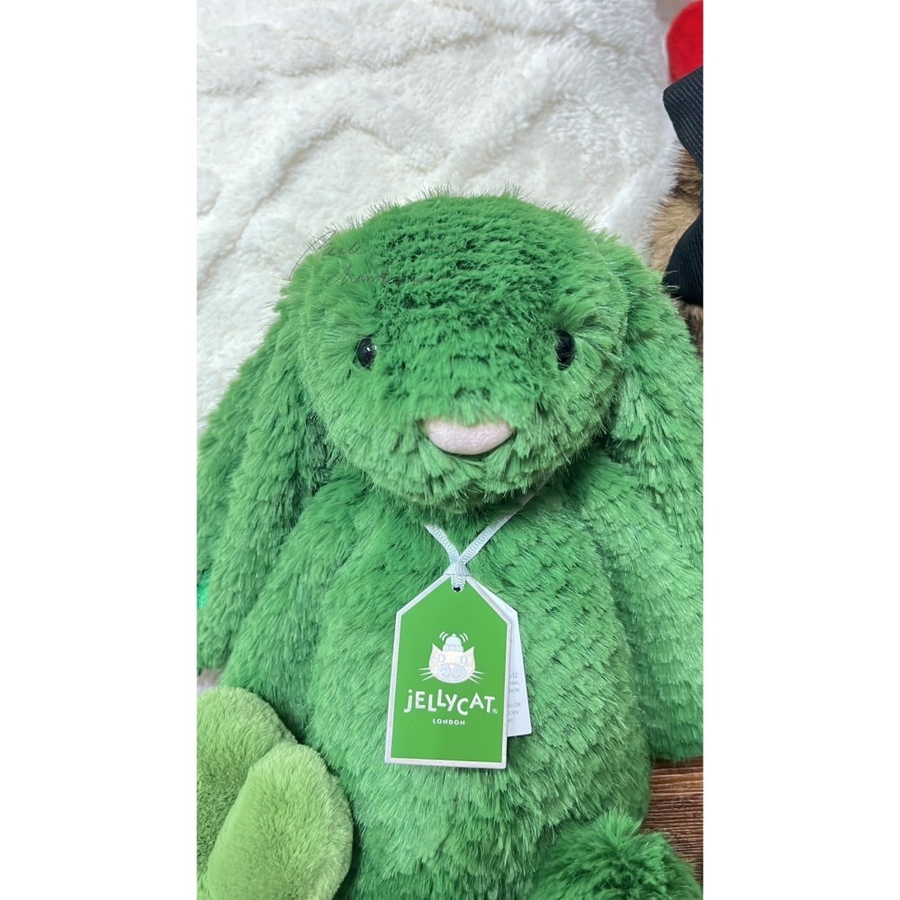 台中正品現貨⚡️愛爾蘭限定 三葉草 幸運草 Jellycat Bláthnaid Bunny Original 31-細節圖10