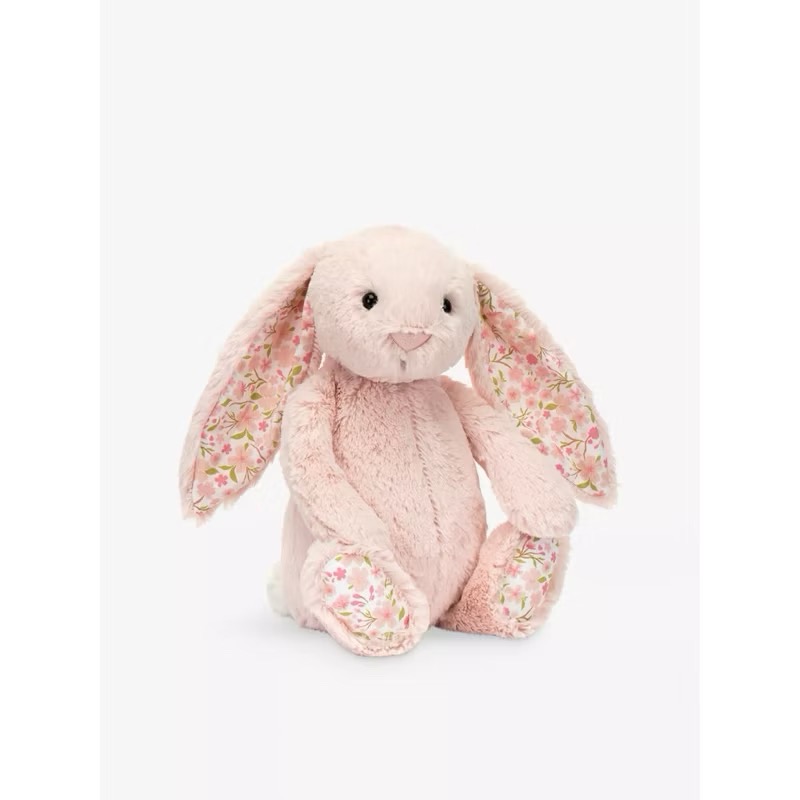 台中現貨 正品 Jellycat 櫻花粉🌸碎花M邦尼兔Blossom Bunny-細節圖2