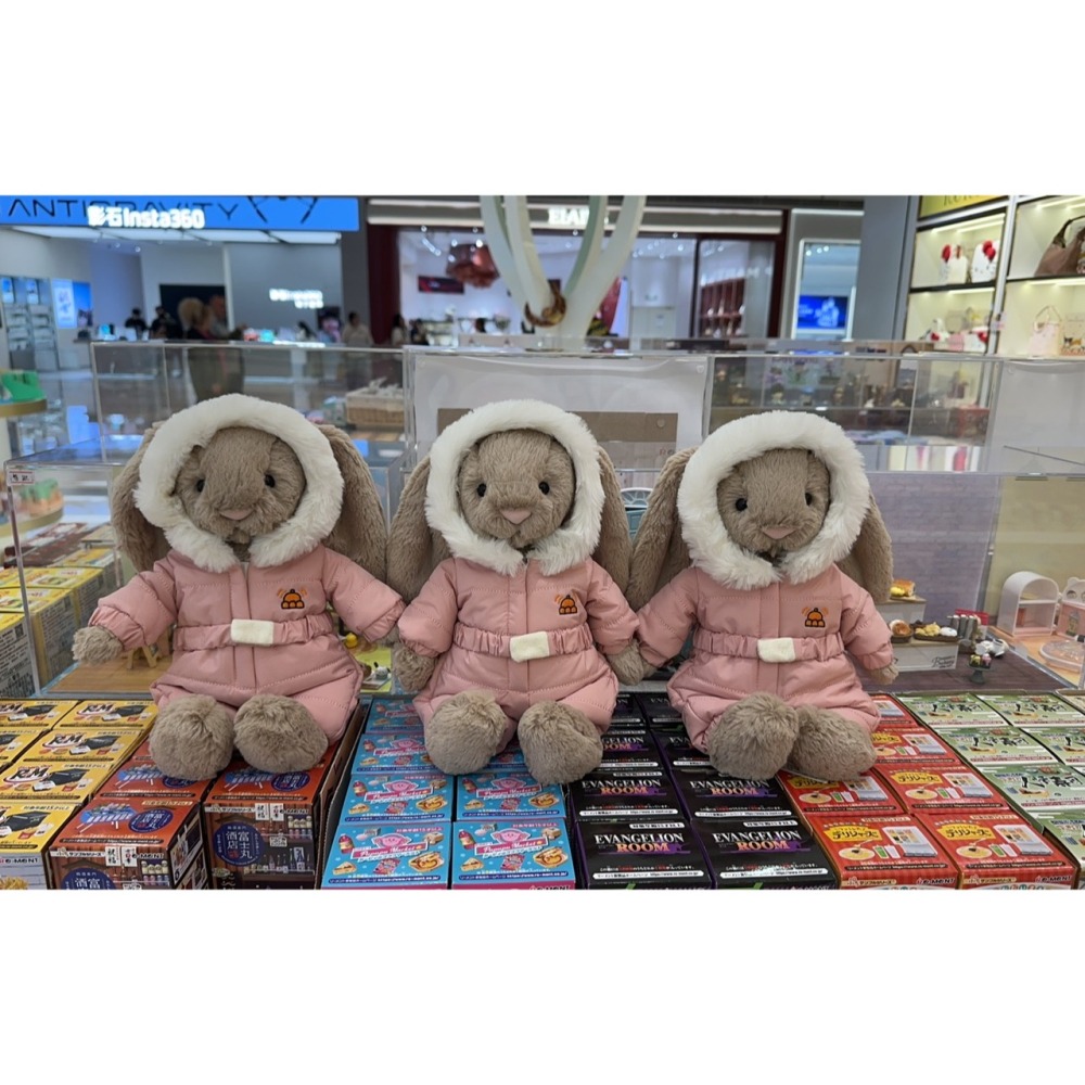 Jellycat 正品 2026 聖誕限定 滑雪裝邦尼兔 滑雪兔 🐰 Bashful Bunny Snow Suit-細節圖2