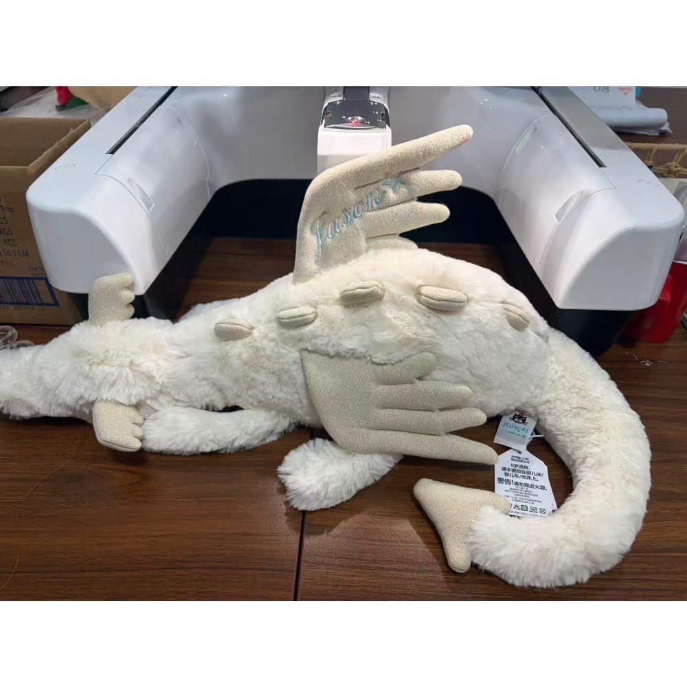 台中現貨正品 jELLYCAT 薰衣草龍 淺紫色 💜 紫龍 恐龍-細節圖5