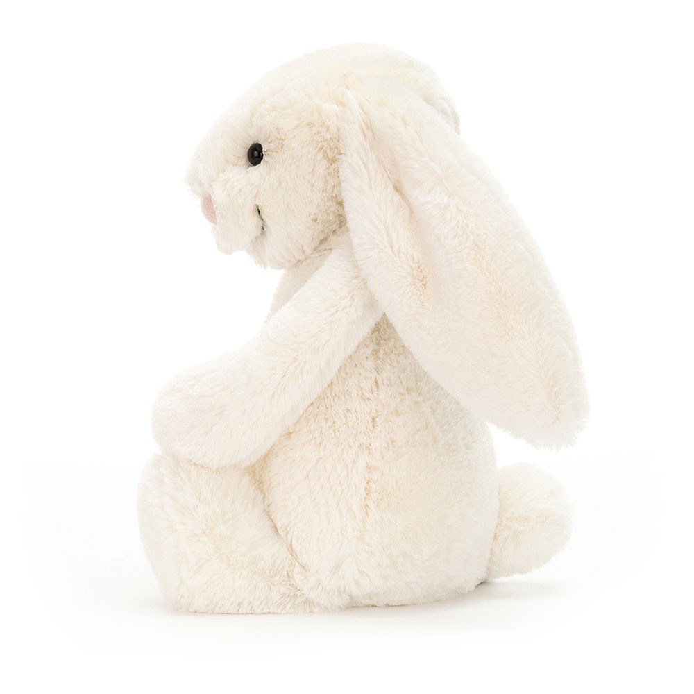 台中現貨 正品 JELLYCAT 51cm  經典白兔 Bashful Cream Bunny 送吊卡保護套-細節圖2