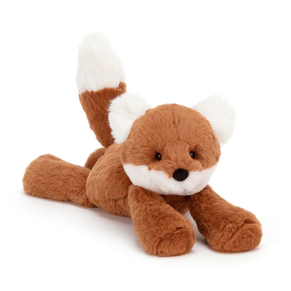 客定勿下單 Jellycat 正品 史瑪吉狐狸 趴趴狐狸 狐狸 🦊 絕版款 Smudge Fox-細節圖2
