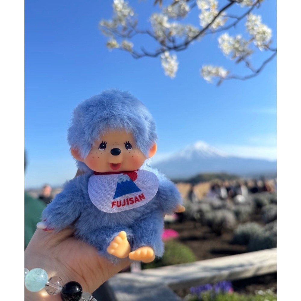 台中正品現貨⚡️日本 富士山限定  monchhichi 蒙奇奇 夢奇奇 娃娃 玩偶 吊飾-細節圖3