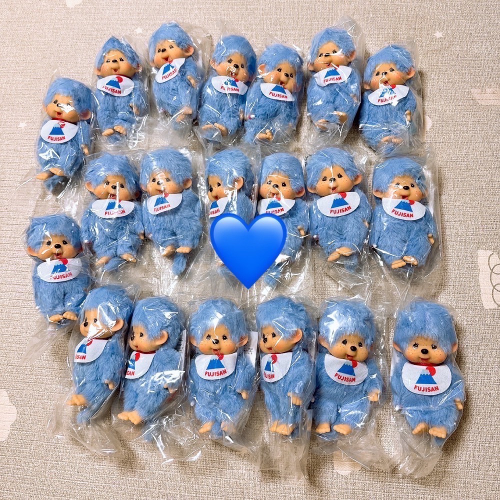 台中正品現貨⚡️日本 富士山限定  monchhichi 蒙奇奇 夢奇奇 娃娃 玩偶 吊飾-細節圖7