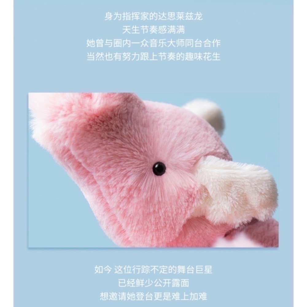 Jellycat 正品 達思萊茲龍玩偶  寶石龍 含防塵袋 紙袋 最高會籍限定-細節圖8