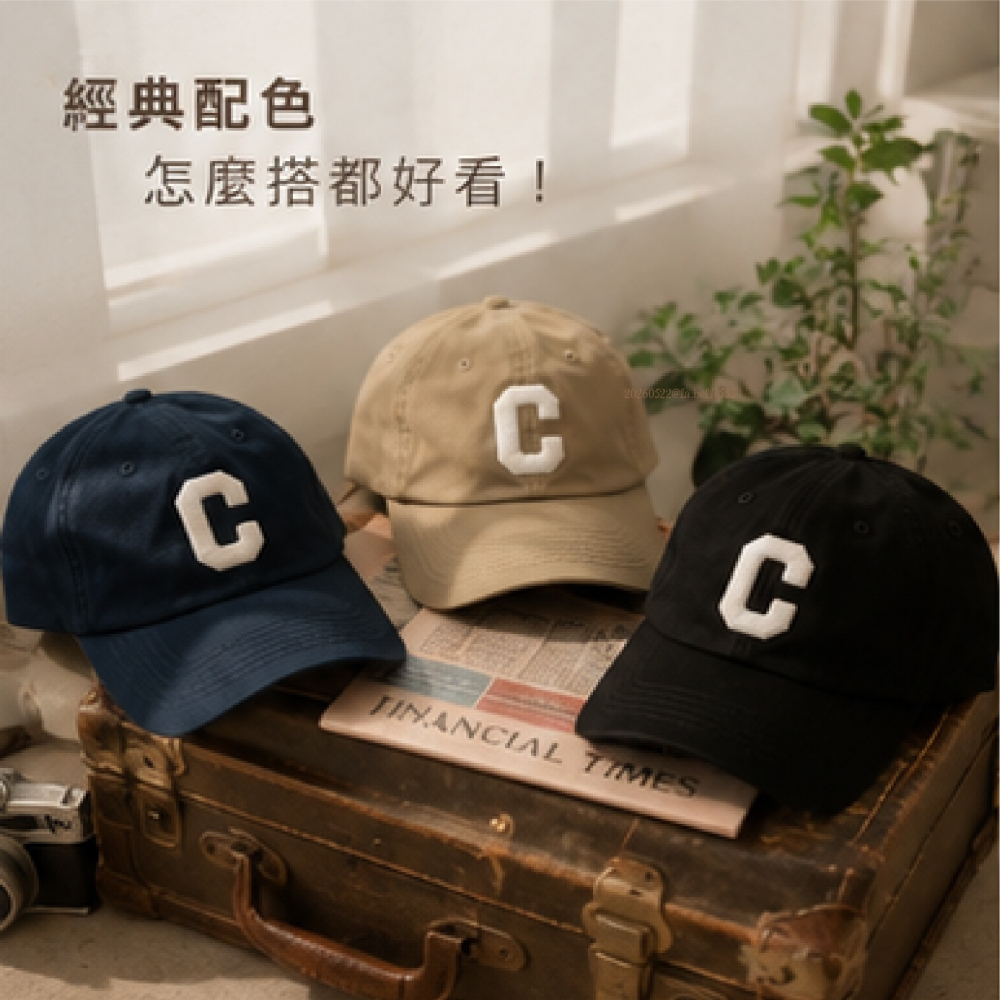 台中現貨⚡️🇰🇷 韓國潮牌Covernat 大C LOGO 老帽 帽子 棒球帽 韓國代購-細節圖11